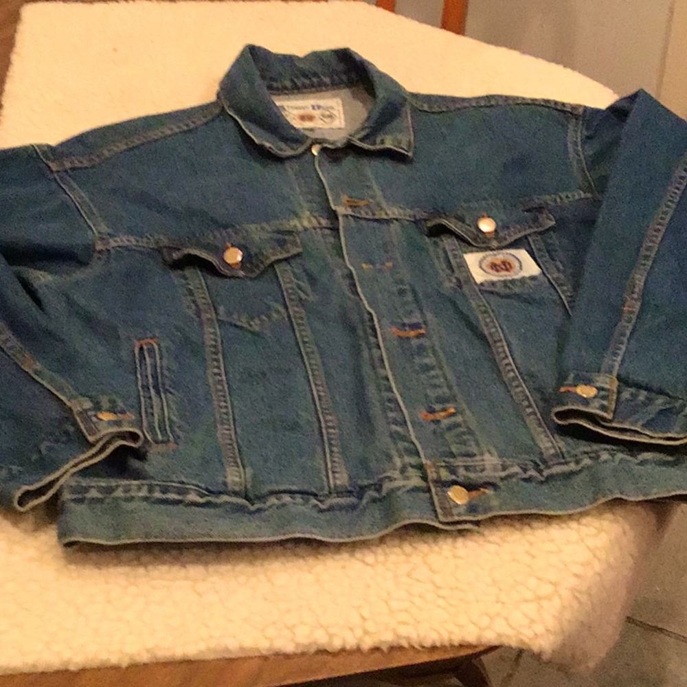 Vintage university of Norte Dame denim jacket